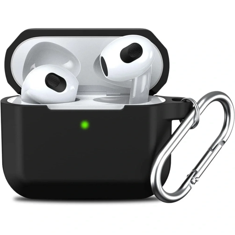AirPods 3 Silicone Protective Skin with Keychain